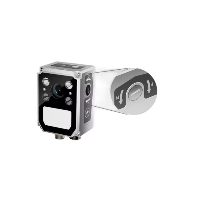 High Performance RS100 CMOS Industrial Camera Advanced AI Decoding Barcode Recognition IP65 Protection 24V Input One-Touch