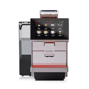 เครื่องชงกาแฟอัตโนมัติเต็มรูปแบบ Dr. Coffee M12BIGplus สำหรับธุรกิจ พร้อมฟังก์ชั่นนมและกาแฟแบบสัมผัสเดียว ดีไซน์กระจกโลหะ - Product Image 1