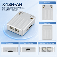 Système de navigation GPS pour tracteur Base E Rover GNSS RTK multifréquence, anti-brouillage, indice de protection IP54, température de fonctionnement de -45 à 75 degrés Celsius