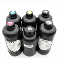 Encre neutre CMYKWV LC LM, liquide de base UV curable, nouvelle version pour encre UV LED Bozu XP600 TX800 I3200 I1600 DX5 DX7, encre souple pour tête d'impression