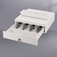 Tiroir-caisse électronique intelligent HER-340 en métal, déclenchement automatique RJ12, compatible système TPV, boîte à monnaie EOP à bascule, Jiangsu