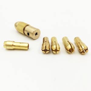 สว่านไฟฟ้าขนาดเล็ก ฟังก์ชั่นยึดดอกสว่านอัตโนมัติ หัวจับดอกสว่านไฟฟ้าขนาดเล็กสำหรับสว่านมือ สำหรับงานไม้ เครื่องเจียรทองเหลือง - Product Image 1