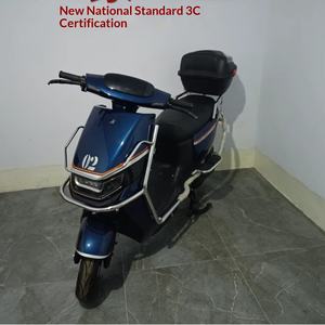 Moto électrique adulte à pédales, deux roues, livraison spéciale, longue distance, batterie au plomb-acide, autonomie de plus de 65 km, vitesse maximale de 25 km/h - Product Image 3