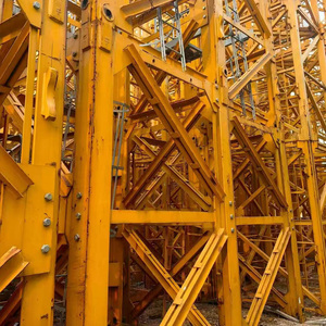 <span class=keywords><strong>Grúa</strong></span> <span class=keywords><strong>Torre</strong></span> <span class=keywords><strong>de</strong></span> Segunda Mano QTZ80 <span class=keywords><strong>de</strong></span> Fácil Mantenimiento, Orificios y Pernos Estándar, Piezas Intercambiables para Modelos QTZ63/125 - Product Image 3