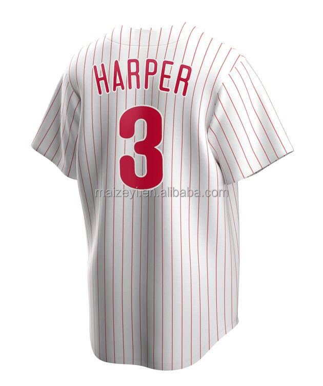 #3 Bryce Harper blanc
