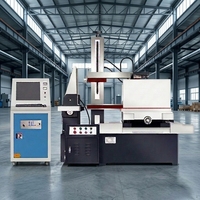 Machine de découpe à fil CNC DK7735 à faible consommation d'énergie, équipement portable de traitement des métaux pour la fabrication de petits moules