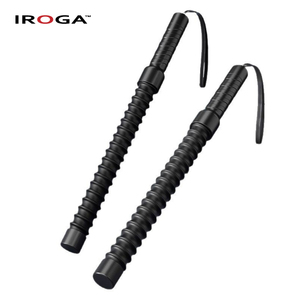 Corde de combat sans fil Iroga Fitness Home Gym en acier à ressort, noire, durable et portable, 50 cm, pour entraînement complet du corps - Product Image 1