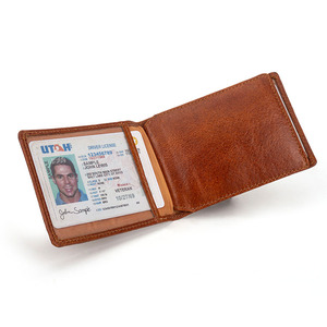 Portefeuilles pour hommes en cuir véritable de <span class=keywords><strong>luxe</strong></span> personnalisés bon marché en gros, <span class=keywords><strong>porte</strong></span>-cartes, cadeau pour hommes - Product Image 4