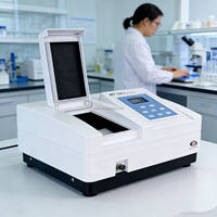 325-1000 nm Visible 1200V Spectrophotometer Single Beam1200 Gratings with Lcd Display ISO9001 Certification