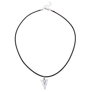 Collana con Ciondolo a Punta di Freccia per Uomo, Charm Triangolare Vintage, Gioielli alla Moda - Product Image 5