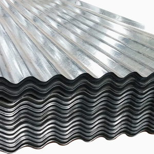 Tôle de toit en acier ondulé galvanisé de vente chaude galvaniser la tôle de toiture en métal PPGI en aluminium de zinc - Product Image 1
