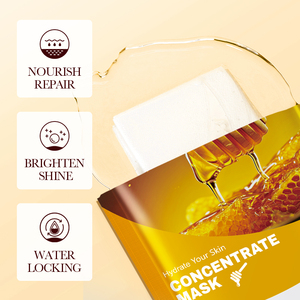 Masque facial hydratant au miel FAYANKOU, produits de soin de la peau, soin du visage, éclaircissant, lissant la peau, OEM ODM, marque privée - Product Image 3
