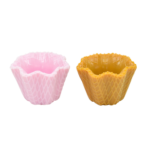 Mô Phỏng <span class=keywords><strong>Ice</strong></span> <span class=keywords><strong>Cream</strong></span> Cup Hoa Khay <span class=keywords><strong>Mini</strong></span> Món Tráng Miệng Cho Tự Làm Kem Keo Thực Phẩm Chơi Hàng Ngày Làm Tay Chất Liệu Phụ Kiện - Product Image 1