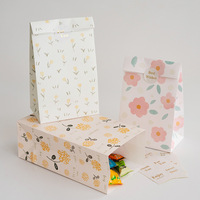 Sacs en papier kraft personnalisés avec logo pour la livraison de nourriture, emballage, sac en papier kraft brun, sac à emporter pour café, nourriture, sacs en papier kraft