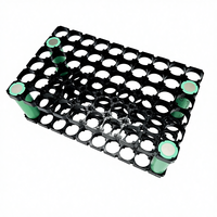 Support de batterie en plastique TUXIAN 6s10p 32650, accessoire de batterie étanche, support en nid d'abeille, entretoise pour cellules lithium-ion, support de cellule, support de batterie
