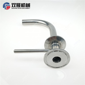 Pipa 3/<span class=keywords><strong>4</strong></span> inci (19mm) x <span class=keywords><strong>1</strong></span>,5 inci Tri Clamp Baja Anti Karat dengan Lengan Putar untuk Rak, Pipa Sampel untuk Fermenter Rumahan - Product Image 4