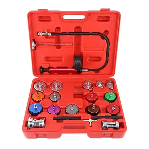 Cooling System and High Radiator Cap Pressure Tester Repair Tools 21pc