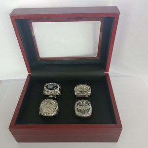 4pcs Seattle Seahawks Champion <b>Ring</b> 2005 2013 2014 2025 Collection - Product Image 3