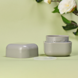 Barattolo cosmetico quadrato di lusso da 5ml a 50ml ricaricabile PP per <span class=keywords><strong>crema</strong></span> per il viso <span class=keywords><strong>crema</strong></span> per gli occhi e balsamo per le labbra con capacità variabili inclusi - Product Image 5