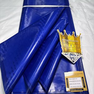 Tissu Bazin Riche Super <span class=keywords><strong>Magnum</strong></span> Gold XXL 100% Coton Brillant avec Parfum en Gros de Haute Qualité - Product Image 1