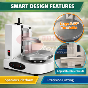 Macchina per Decorazione Torte ad Alta Efficienza, Spalmatrice per Crema e Burro - Product Image 4