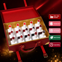Lot de vernis à ongles en gel professionnel KINNCO, 15 couleurs, gel UV, marque privée, 15 ml