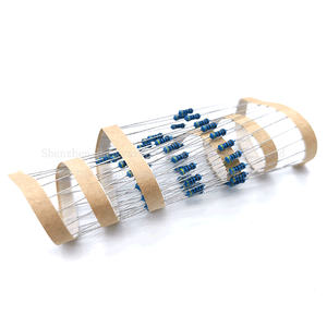 Loạt 5 màu vòng điện trở nhúng 1/4W 1% 4.7k/4.7kiloohm điện Kim loại phim cố định điện trở cho biến tần điện trở chính xác cao - Product Image 4