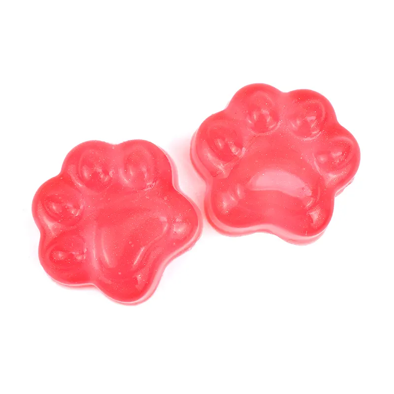 Kreation Geschenke Handgemachte Kawaii Pink Mini Klaue Kollagen Seife Aminosäure Feuchtigkeit söl Kontrolle White ning Jelly Soap