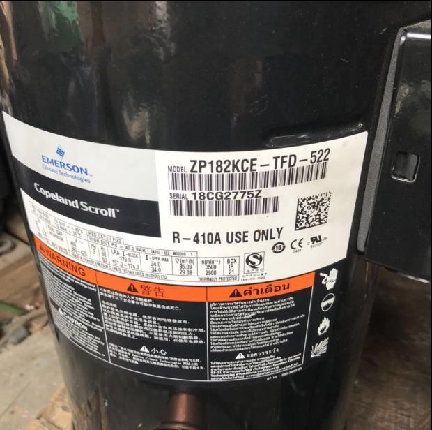 ZP182KCE-TFD-522 Refrigeration Compressor - Reliable Performance