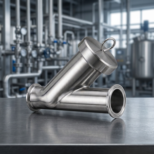 Filtre en Y SS 316L forgé et poli, connexion par soudage haute pression, pour alimentation en eau - Product Image 5