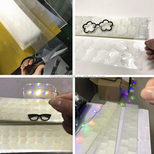 <span class=keywords><strong>Lunettes</strong></span> polarisantes 3D Rp, à effet diffractif, avec paillettes de verre, lentille de diffraction arc-en-ciel Symphony, <span class=keywords><strong>film</strong></span> raster, filtre Starlight, <span class=keywords><strong>pour</strong></span> un effet virtuel de plus de 80 pouces - Product Image 5