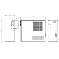Iwater Guangzhou 1/4 Hp Accueil Portable Petit Refroidisseur Froid Instantané Refroidissement Système Refroidi Machine Sous Évier Refroidisseur D'eau Potable