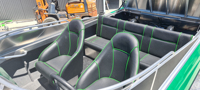 Bateau à jet de sport Durable de 14 pieds avec moteur intégré de pompe à jet de compétition à vendre, course de luxe de norvège et d'australie