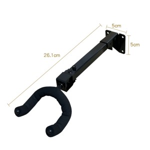 Support mural en métal pour guitare H-30B avec support incliné fendu - Product Image 6