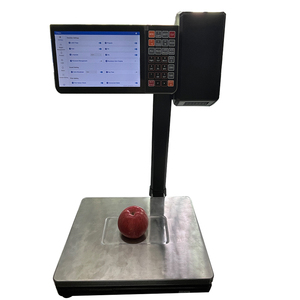 LED Spring Bar <span class=keywords><strong>code</strong></span> Label Printing Machine pesatura Label bilancia digitale Electron WiFi Blue tooth Shopping Smart Food <span class=keywords><strong>Scale</strong></span> - Product Image 1