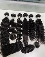 Paquetes de Cabello Brasileño de Alta Calidad al por Mayor, 100% Cabello Humano de Crecimiento Natural