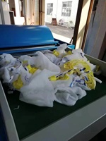 Machine à ouvrir les tissus, machine à découper les tissus, rembourrage en polyester recyclé AV-720C