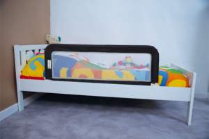 Barrière de lit portable en métal pour enfants de 18 mois à 5 ans, 150 cm - Product Image 4