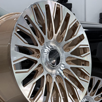 Jantes forgées de luxe 17-24 pouces Or rose 5x120 5X108 Jantes de voiture pour Land Rover Range Rover Discovery Defender Freelander