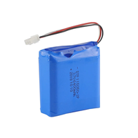 OEM ODM Available 3.7V 6400mAh 9600mAh 2P 3P Customized Capacity Semi-solid State Battery Pack 500 Cycles Built-in BMS