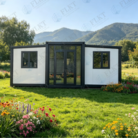FLKT Maison conteneur extensible de luxe, norme australienne, 20ft 40ft, 2 chambres, moderne, modulaire, mobile, Tiny Home Villa Hall