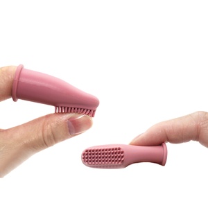 Cepillo de dientes para mascotas, limpieza de alta calidad, seguridad, silicona, cepillo de dientes para dedos de mascotas, cuidado de dientes para perros y gatos - Product Image 1