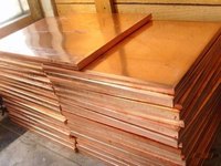 Plaque de cuivre plat à excellente conductivité, pureté 99,99%, prix au kg