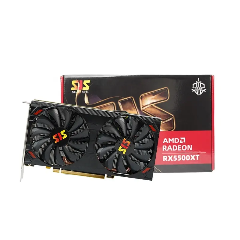 Hot Selling Products 2023 Radeon RX5500XT 8G GDDR6 AMD GPU placa de video Gaming Graphics Card