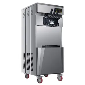 Máquina de helado gongly de acero inoxidable/máquina de helado suave de escritorio a la venta