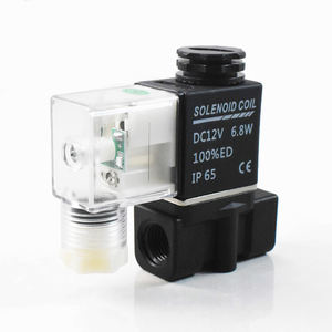 Пневматический электромагнитный воздушный клапан, <span class=keywords><strong>2</strong></span> порта, <span class=keywords><strong>2</strong></span> положения, Airtac AC220V DC24V AC110V DC12V 2P025-08 G1/4 - Product Image 4