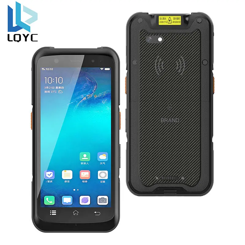 1D/2D scanning with built-in battery 4250mAh detachable and replaceable Cheap Android PDA With Scanner Handheld Logistics PDA