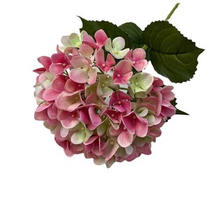 Flor de Hortensia de Seda, Tallo Individual, Acabado Mate, Hecha a Mano, Decoración de Boda, Estilo Moderno, Ecológica - Product Image 2