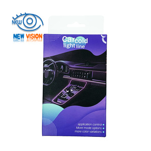 EL Éclairage d'ambiance Intérieur de <span class=keywords><strong>voiture</strong></span> Led néon ultra fin 5 mètres <span class=keywords><strong>avec</strong></span> Usb Cobtrol Atmosphère Styling Bande lumineuse Ligne de lumière froide de <span class=keywords><strong>voiture</strong></span> - Product Image 1