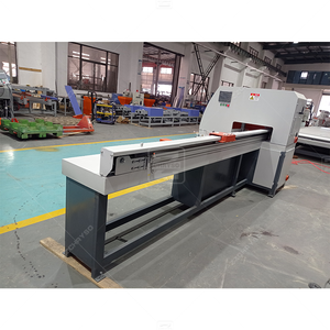 Máquina cortadora de madera de sierra de cinta CNC completamente automática de alta velocidad para longitud de parada y <span class=keywords><strong>corte</strong></span> para aplicación de troncos de carpintería - Product Image 3